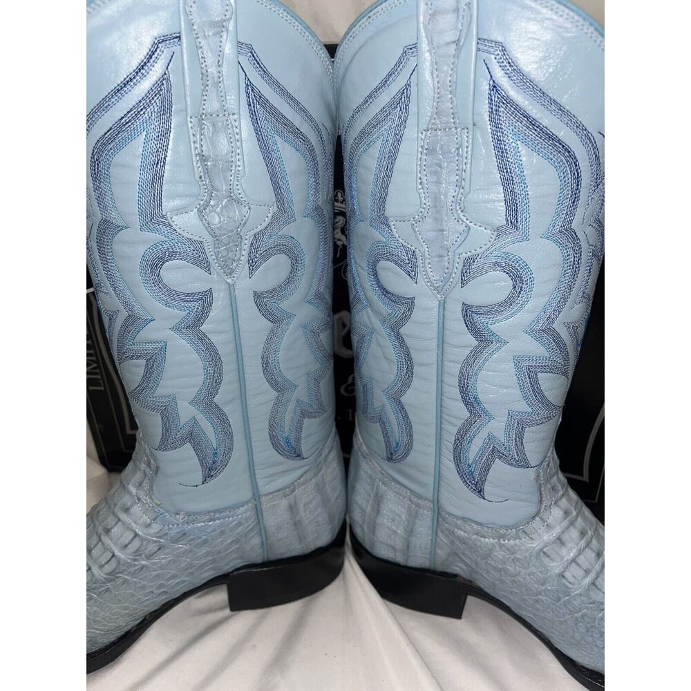 COPY - N.O.S. ⭐ MONTENEGRO ⭐ HORNBACK ⭐WOMENS SZ 8⭐ CAIMAN ⭐ RARE ⭐ WESTERN⭐ BO… - Picture 4 of 7